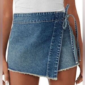 Free People - Emmy Denim Skirt